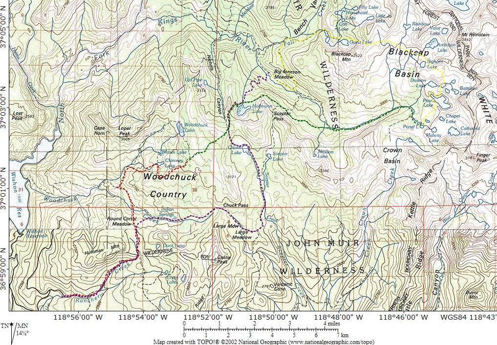 Blackcap Map