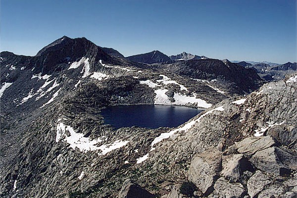 Goddard Canyon from Gunsight Pass