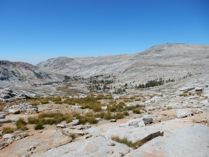 Table Meadow from the east